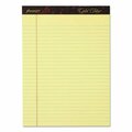 Ampad/ Of Amercn Pd&Ppr Ampad, GOLD FIBRE WRITING PADS, WIDE/LEGAL RULE, 8.5 X 11.75, CANARY, 4PK 20032